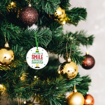 Buddy The Elf Christmas Ornament - Funny Holiday Gift