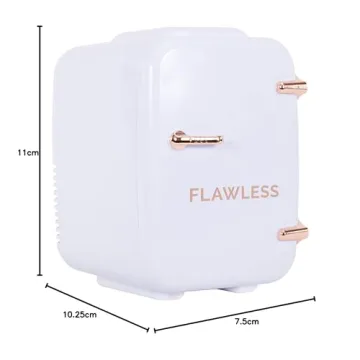 Flawless Mini Beauty Fridge for Skincare Makeup Beverages