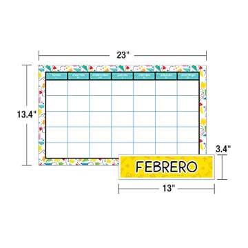 Carson Dellosa Happy Place Spanish Calendar for Kids