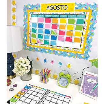 Carson Dellosa Happy Place Spanish Calendar for Kids