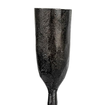 Creative Co-Op Hand-Forged Black Candelabra for 5 Tapers