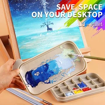 Martol Multi-Use Paint Brush Basin - Ideal Organizer for Artists