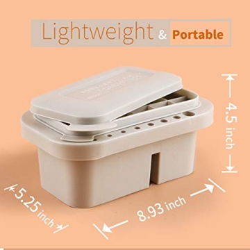 Martol Multi-Use Paint Brush Basin - Ideal Organizer for Artists