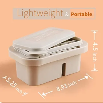 Martol Multi-Use Paint Brush Basin - Ideal Organizer for Artists