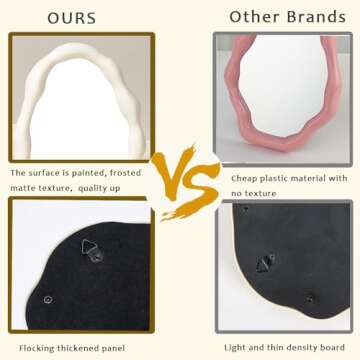 Stylish Cloud Makeup Mirror for Home and Gift