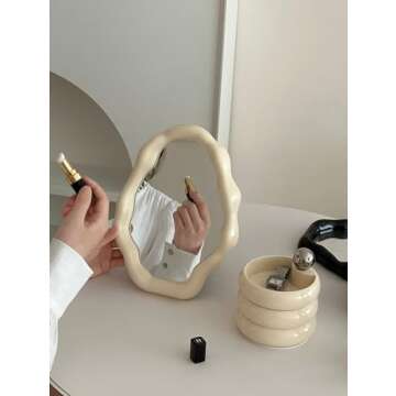 Stylish Cloud Makeup Mirror for Home and Gift