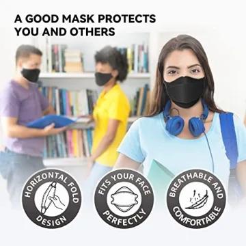 Keangs KN95 Face Masks 50 Pack - Adults and Teens