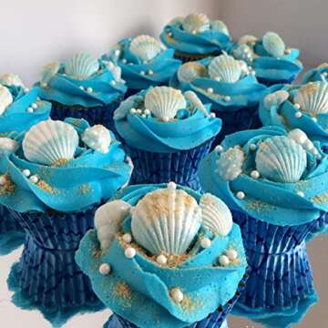 Marine-Themed Silicone Molds for Baking and Crafts