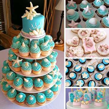 Marine-Themed Silicone Molds for Baking and Crafts