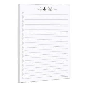 Premium 321Done To-Do List Notepad - 50 Sheets, USA Made