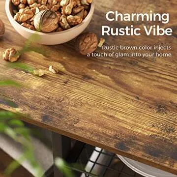 VASAGLE ALINRU Kitchen Baker’s Rack for Stylish Storage and More