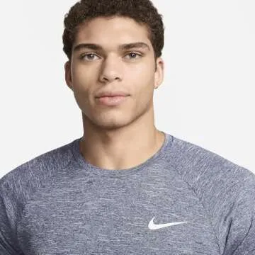 Nike Heather Short Sleeve Hydroguard for Summer Fun