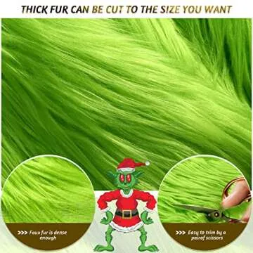 Tatuo Faux Fur Craft Fabric for Costumes and Decor