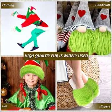 Tatuo Faux Fur Craft Fabric for Costumes and Decor