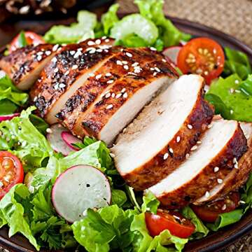 H.F.'s Outstanding All Natural Skinless Boneless Chicken Breast, 80 Ounce