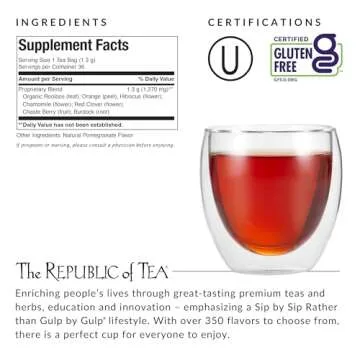 The Republic of Tea Get Gorgeous Tea, 36-Count