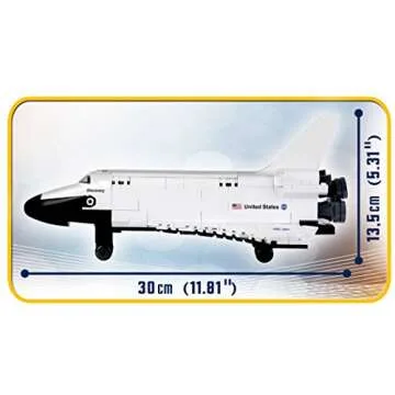 COBI Smithsonian Space Shuttle Discovery Building Set