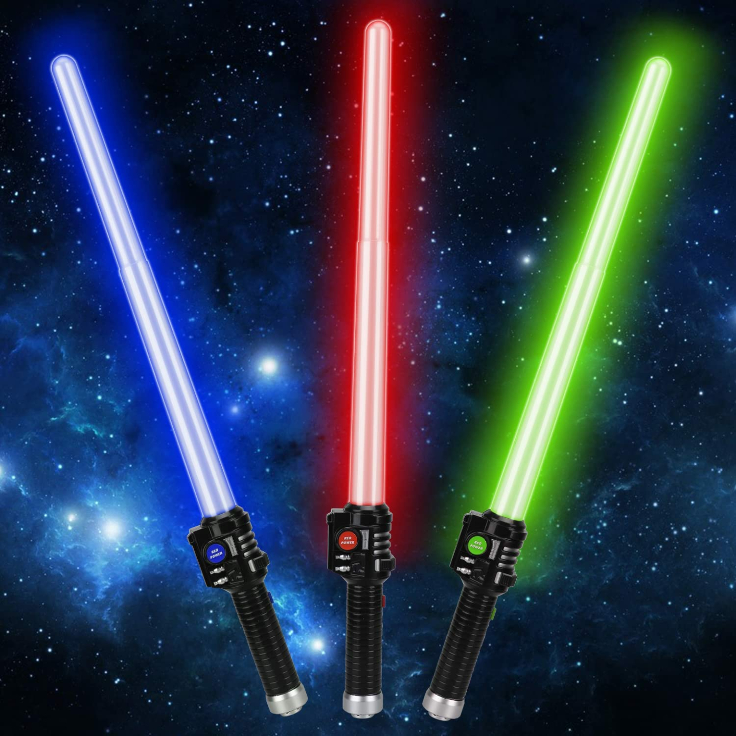 Light Up Saber Set - Exciting LED Swords for All Ages