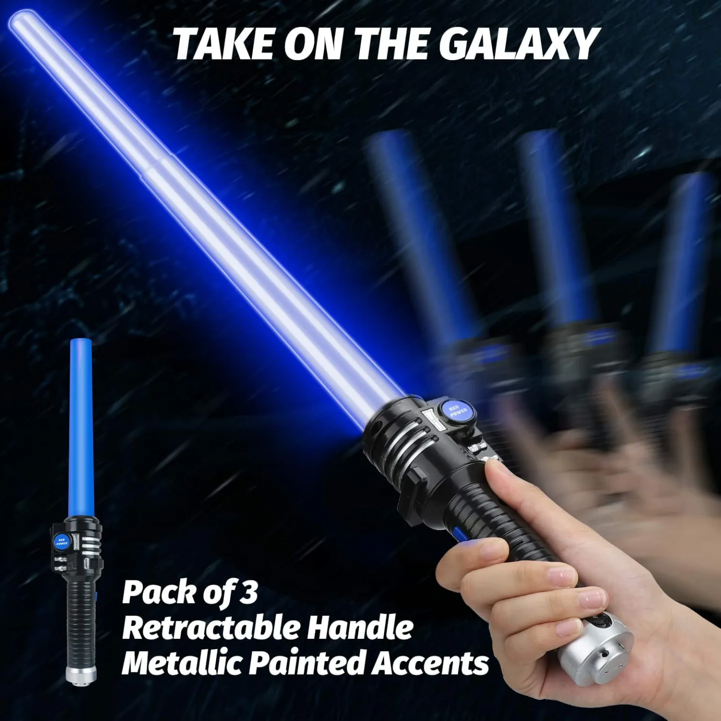 Light Up Saber Set - Exciting LED Swords for All Ages