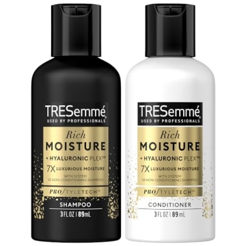 TRESemme Sulfate-Free Travel Shampoo & Conditioner Set - Moisture Rich Hair Repair