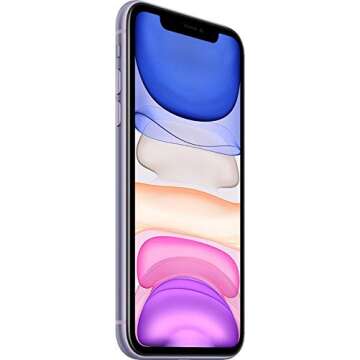 Apple iPhone 11, 256GB, Purple - Unlocked, Renewed