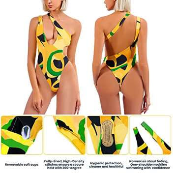 Stylish One Shoulder Monokini for Confident Women