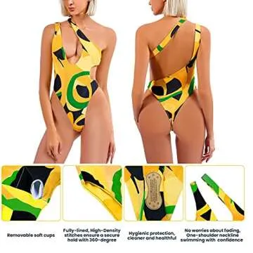 Stylish One Shoulder Monokini for Confident Women