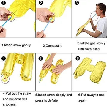 Pajama Party Decorations Rose Gold Balloons Banner for Kids Parties