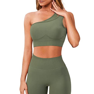 OMKAGI Workout Set for Women - Stylish and Supportive Gym Gear