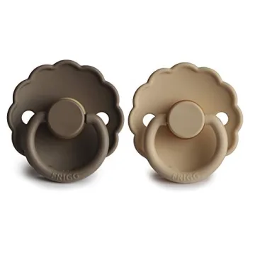 FRIGG Daisy BPA-Free Natural Rubber Pacifier for Babies