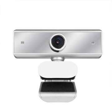 Geekria HD Webcam with Microphone for Video Conferencing