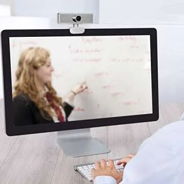 Geekria HD Webcam with Microphone for Video Conferencing