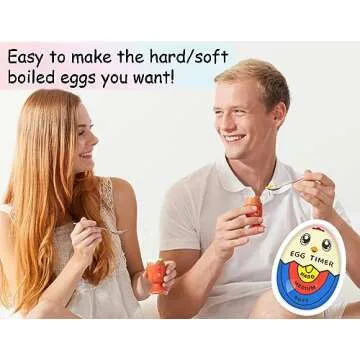 Lasubst Color Changing Egg Timer for Perfect Boiling