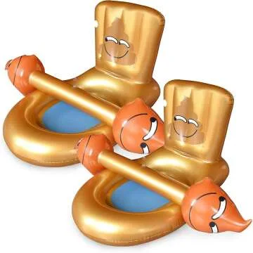 BAKAM Inflatable Battle Rafts for Summer Fun