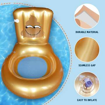 BAKAM Inflatable Battle Rafts for Summer Fun