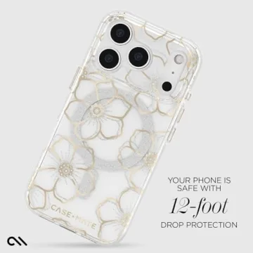 Stunning Case-Mate iPhone 17 Pro Case - Floral Gems