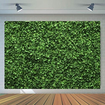 7x5ft Green Leaves Backdrop for Any Celebration