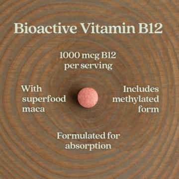 New Chapter Fermented Vitamin B12 for Energy and Blood Health