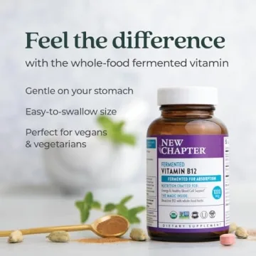 New Chapter Fermented Vitamin B12 for Energy and Blood Health