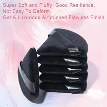 Flawless FRAGLOW Powder Puff Set for All Makeup Lovers