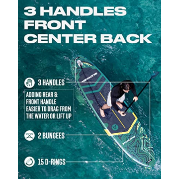 Skatinger Inflatable Paddle Board for Family Fun and Stability