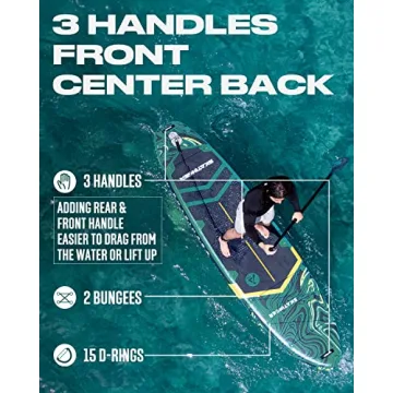 Skatinger Inflatable Paddle Board for Family Fun and Stability