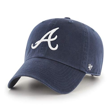 MLB Atlanta Braves '47 Clean Up Adjustable Hat - Stylish Fan Gear