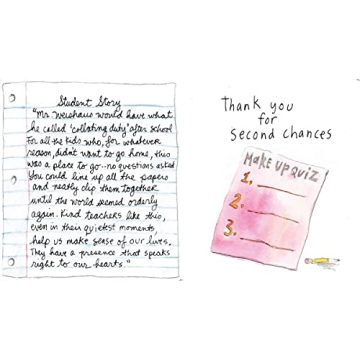 Thank You: A Thoughtful Book for Teachers Gift