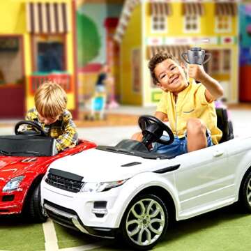 Amyhill 12 Pcs Race Car Trophy Cups With Straws and Lids 12 Oz Plastic Race Car Birthday Party Supplies And Favors For Kids Adults Props Rewards Winning Prizes Competitions (Silver)