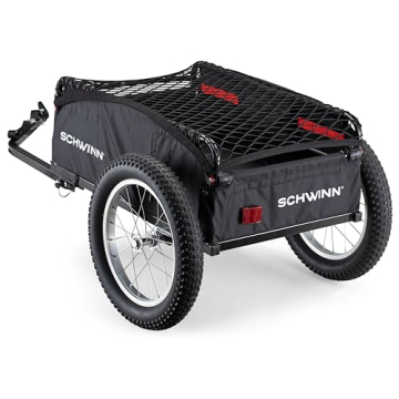 Buy Schwinn Porter Cargo Trailer - 100lbs Capacity, Durable & Collapsible
