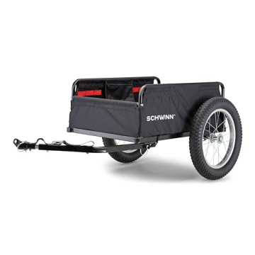 Buy Schwinn Porter Cargo Trailer - 100lbs Capacity, Durable & Collapsible