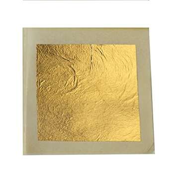 Kirin Gold Sheets Edible 24K for Cake & Arts - 10PCS