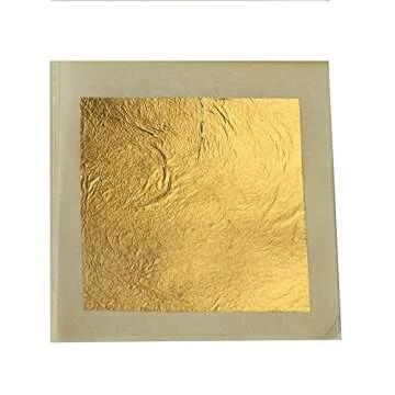 Kirin Gold Sheets Edible 24K for Cake & Arts - 10PCS