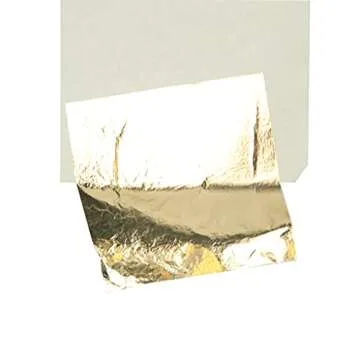 Kirin Gold Sheets Edible 24K for Cake & Arts - 10PCS